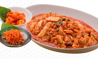 キムチ3種類セット（960g）「白菜キムチ500g、大根キムチ400g、焼きカマするめキムチ60g」韓国海苔のオマ…
