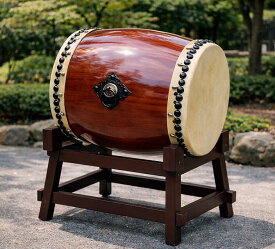 長胴太鼓 長胴太鼓 （耳無し）1尺5寸 集成胴 スマイル