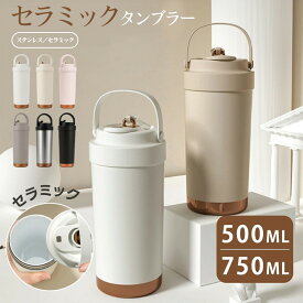 タンブラー 3way ストロー付き 保温 保冷 蓋付き 持ち運び トラベルタンブラー 水筒 500ml 750ml おしゃれ 大容量 ステンレス 結露しない 二重構造 真空断熱 保温携帯コーヒーカップ アイスクリーム ジュース