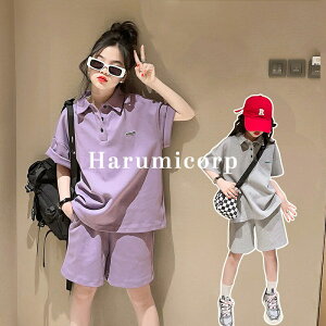 セットアップ キッズ 女の子 男の子 韓国子供服 ジャージ 上下セット tシャツ 半袖 ハーフパンツ おしゃれ 可愛い 春 夏 ベビー服 ジュニア トップス ボトムス スポーツ 入学 入園 誕生日 プ