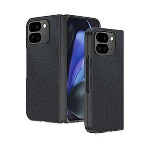 Google Pixel 11 Pro Fold �P�[�X �ϏՌ� �J�o�[ �܂肽���ݎ� CASE �Ռ��ɋ��� PC+PU���U�[�f�� �Ռ��h�~ �����h�~ �����h�~ �y�� �l�C �������� ������� �O�[�O�� �s�N�Z��11�v���t�H�[���h �w�ʃJ