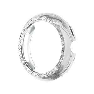 Google Pixel Watch 5 41/45mm �N���A�P�[�X �E�F�A���u���[���E�X�}�[�g�E�H�b�` �r�W���[�t�� PC�f�� �}���`�J���[ �V���v���� ���� �n�[�h�J�o�[ CASE �����Ռ� ���h�~ �֗� �y�� �S�ʕی� �l�C �O