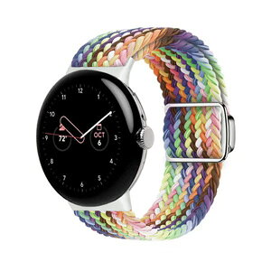 Google Pixel Watch 5 41/45mm �E�F�A���u���[���E�X�}�[�g�E�H�b�` �i�C�����o���h �����x���g �L�k�҂� �X�|�[�c�o���h �y�� �ʋC�� �ϋv�� �h�� �\�t�g�i�C���� �X�}�[�g�E�H�b�`�o���h ���߉\