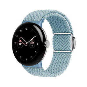 Google Pixel Watch 5 41/45mm �E�F�A���u���[���E�X�}�[�g�E�H�b�` �i�C�����o���h �����x���g �L�k�҂� �X�|�[�c�o���h �y�� �ʋC�� �ϋv�� �h�� �\�t�g�i�C���� �X�}�[�g�E�H�b�`�o���h ���߉\