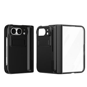 Apple iPhone Duo �P�[�X �ϏՌ� �J�o�[ �܂肽���݌^ PC+�����K���X�f�� �X�^���h�@�\ �T�u�f�B�X�v���C�ی�t�B�����t�� �y���X���b�g�t�� �Ռ��z�� �y�� �����₷�� �֗����̍��� �l�C ������