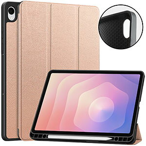 Galaxy Tab S12 �P�[�X �ϏՌ� �J�o�[ PU���U�[�� �����₷�� ����h�~ �֗� S Pen���[ �X�^���h�@�\ �I�[�g�X���[�v�@�\ �������� �l�C �������� ������� �^�u���b�g�P�[�X �J�b�R���� �M�����N