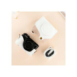 CANON PowerShot G7 X Mark III / PowerShot G7 X II �Ή� �J�����P�[�X PU���U�[ �J�����o�b�O �V�����_�[�X�g���b�v�t�� �ی�P�[�X �ϏՌ� �h�o �L�Y�h�~ �y�� ���g���f�U�C�� �����^�ѕ֗� �R���p�N�g 