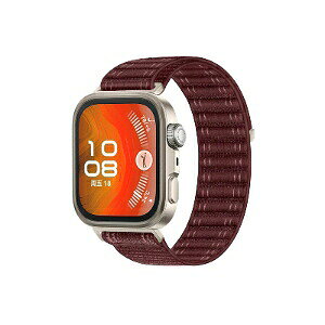 HUAWEI Watch Fit5 / Fit5 Pro �Ή� �i�C�������[�v�o���h �}�W�b�N�e�[�v �����x���g �X�|�[�c�o���h �ʋC�� �y�� �_�炩�� ���K���� �T�C�Y�����\ �ȒP���� �j�����p �t�@�[�E�F�C �E�H�b�` �t�B