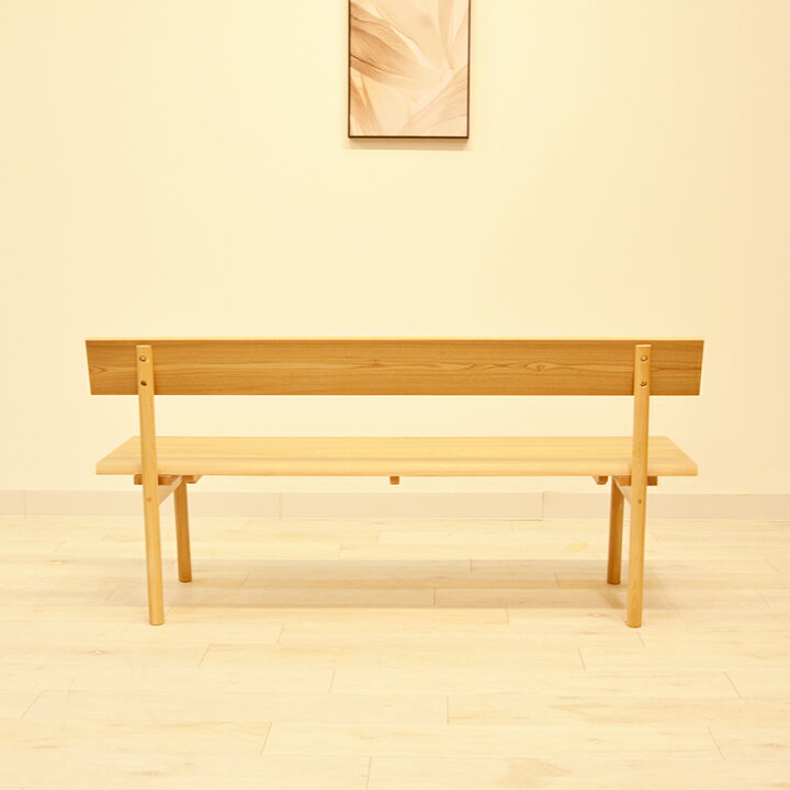 楽天市場】【KIMIHOME】ELM LIVING EDGE BENCH 楡無垢材一枚板ベンチ 