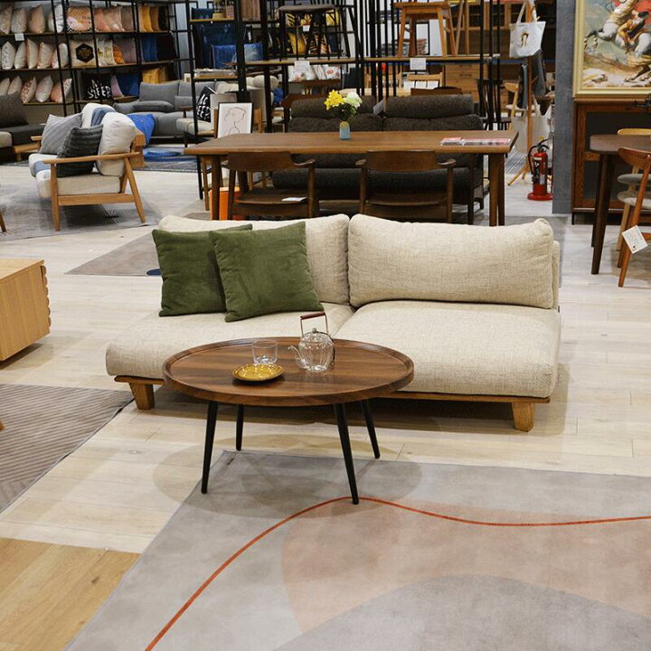 楽天市場】【KIMIHOME】 LOW TABLE（ローテーブル楕円) テーブル ロー 