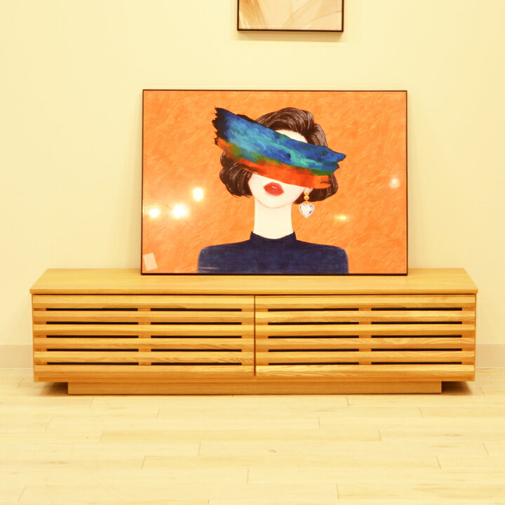 楽天市場】【KIMIHOME】 引き出し付 天然木 テレビボード 無垢 使用 