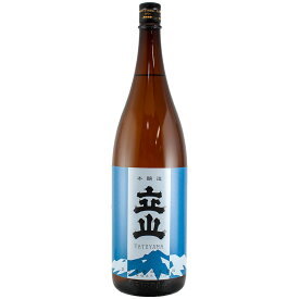 立山 本醸造 1800ml 立山酒造 日本酒 富山県 お中元 夏ギフト 暑中見舞い