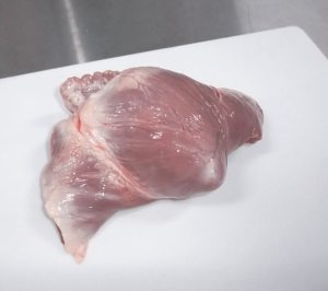 豚内臓　豚ハツ(心臓)　1頭分（250〜300g） 豚肉 希少部位 販売 新鮮 生 冷凍　業務用