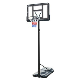 バスケットゴール 屋外 家庭用 135〜305cm 調整可 移動可 ミニバス対応 ゴール バスケ