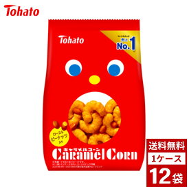キャラメルコーン 1ケース12袋 スナック菓子 ポテトチップス ポテチ お菓子 おやつ 詰め合わせ まとめ買い 箱買い 詰め合せ 送料無料 防災 非常食 箱 ケース