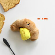 BITE ME バイトミー クロワッサンノーズワークおもちゃ(犬 おもちゃ ぬいぐるみ 小型犬 犬用おもちゃ い…
