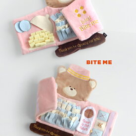 BITE ME バイトミー ベルボーイくまノーズワークマット(正規品 犬 おもちゃ 誕生日 プレゼント 犬用 玩具 本 小型犬 犬のおもちゃ ノーズワーク いぬ イヌ 犬のオモチャ おしゃれ かわいい 音が鳴る 犬用品 ペット用品 嗅覚トレーニング クマ ストレス解消 知育トイ 遊び)