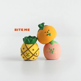 BITE ME バイトミー フルーツのお友だちラテックスおもちゃ(おもちゃ 犬 犬用 ラテックストイ ゴムのおもちゃ 犬のおもちゃ かわいい おしゃれ 音が鳴る 柔らかい 小さい ゴム ゴム製 ユニーク 小型犬 ペットグッズ 犬用品 雑貨 カミカミ ストレス解消 おすすめ 人気 音)