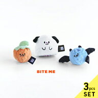 BITE ME バイトミー ハッピーハロウィンボールおもちゃ 3個セット(犬のおもちゃ ボール ぬいぐるみ 小型…