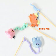 BITE ME バイトミー キャッチミー タグ 釣り竿おもちゃ(犬 おもちゃ ぬいぐるみ ロープ 音が鳴る 犬用 か…