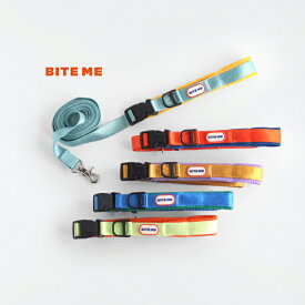 BITE ME バイトミー コンフォートハンズフリーリード(犬 リード ショルダー 犬のリード おしゃれ 肩掛け 腰掛リード リードショルダー 犬用リード 小型犬 犬用品 ペット用品 グッズ いぬ イヌ お散歩 お出かけ かわいい ツートン)