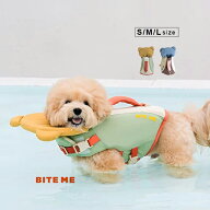 BITE ME バイトミー アクアベアライフベスト(犬 水遊び ライフジャケット ネックガード 救命胴衣 かわい…