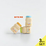 BITE ME バイトミー ヨーグルトトリオラテックスおもちゃ(犬 おもちゃ セット 犬おもちゃ 犬用 玩具 ゴム…