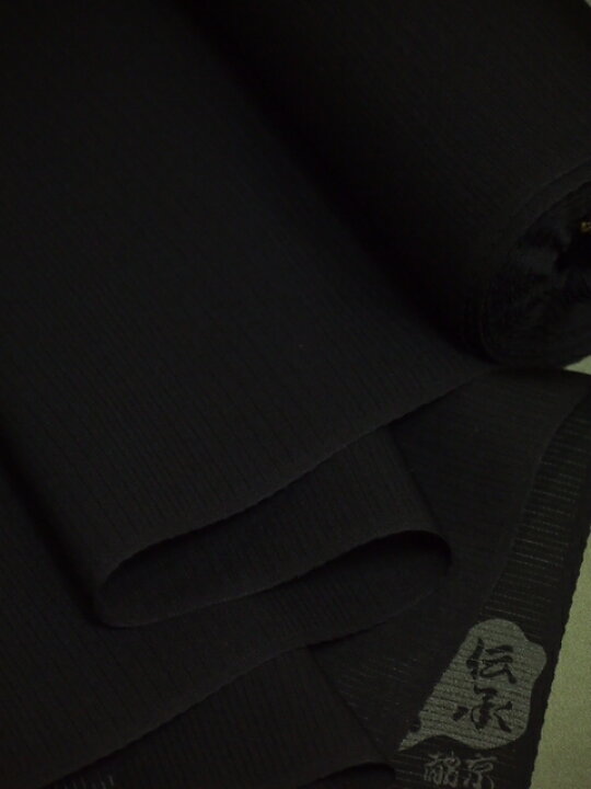 楽天市場】夏用喪服着尺 「伝承 深泥黒」(五倍子黒)【喪服】【夏用 