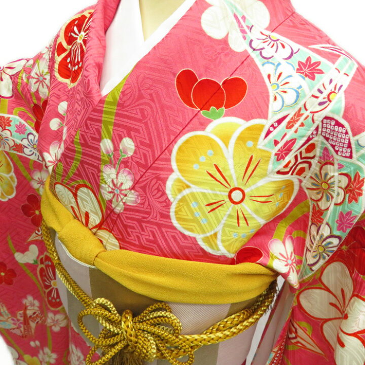 楽天市場】《FINAL PRICE》 【 中古 】 振袖 リサイクル着物 中古 金駒  