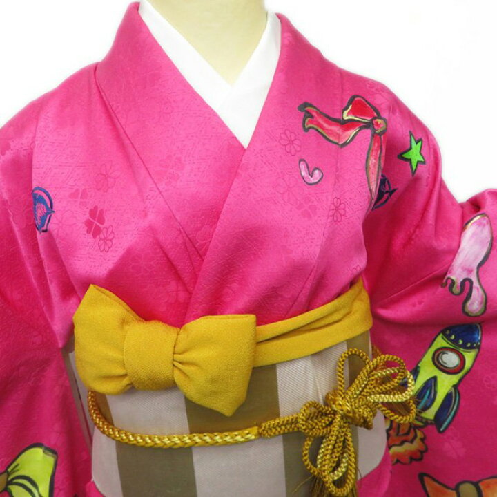 楽天市場】【 中古 】 特選 振袖 きゃりーぱみゅぱみゅ リサイクル着物 