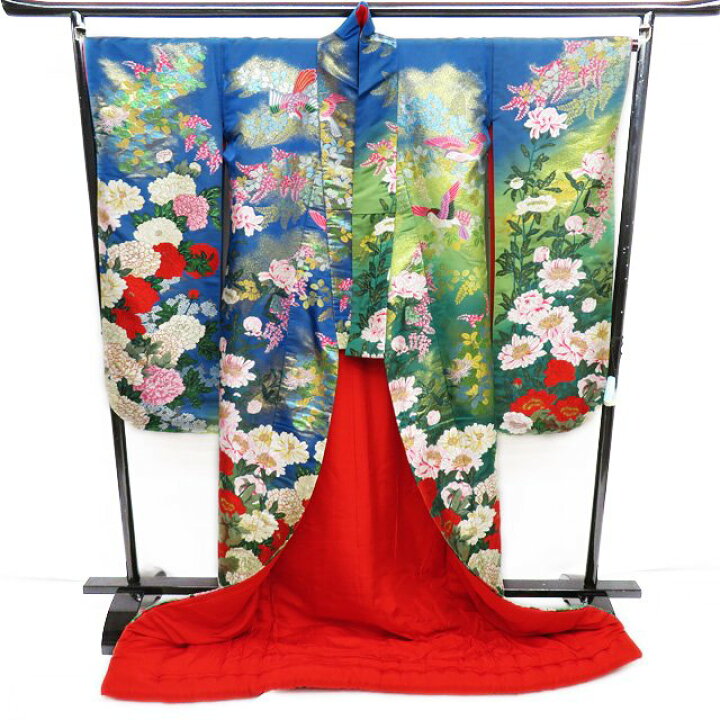 楽天市場】《FINAL PRICE》 打掛 鳥と花 箔糸 逸品 豪華 花嫁衣装 衣裳  