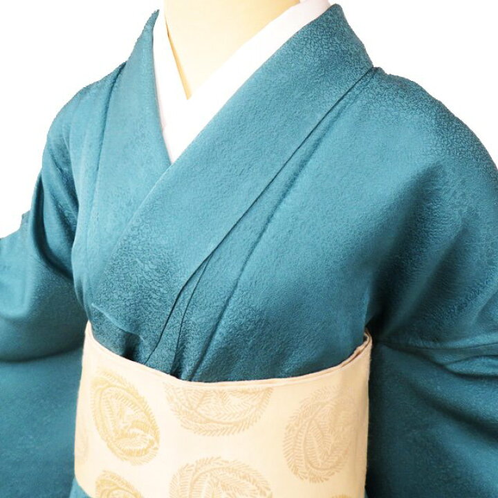 楽天市場】【 中古 】 色無地 リサイクル着物 正絹 袷 カジュアル 紋 