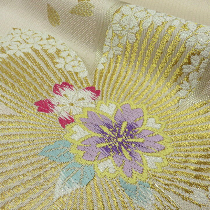 ☆きもの北條☆ 振袖用 花模様 リサイクル 着物 成人式 鋭 結婚式 結納