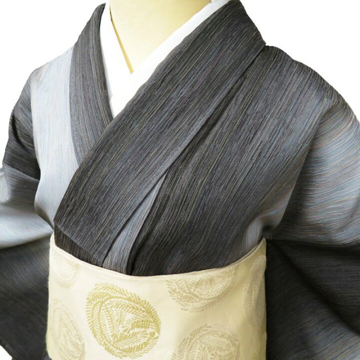 楽天市場】【 中古 】 小紋 リサイクル着物 正絹 袷 カジュアル 段模様 