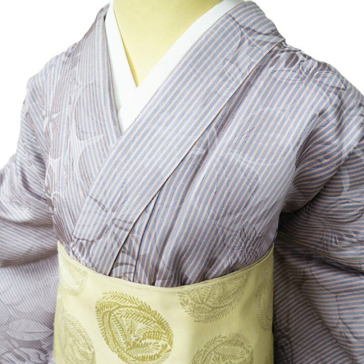 楽天市場】【 中古 】 小紋 リサイクル着物 正絹 袷 カジュアル 縦縞 