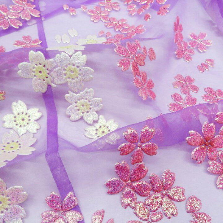 楽天市場】打掛 着物 ポリエステル オーガンジー 桜模様 ラメ 花嫁衣装  