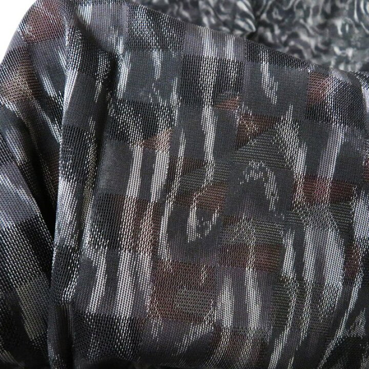 楽天市場】【 中古 】 コート 道中着 リサイクル着物 正絹 紋紗 市松  