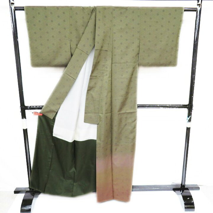 楽天市場】【 中古 】 お召し 御召 リサイクル着物 正絹 袷 フォーマル 
