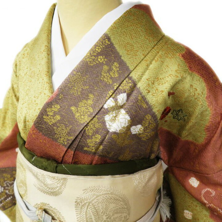 楽天市場】【 中古 】 訪問着 リサイクル着物 袷 フォーマル 絞り染め 