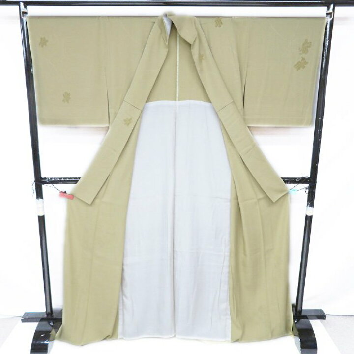 楽天市場】【 未使用 】 特選 色無地 着物 正絹 単衣 紋なし 鈴乃屋  