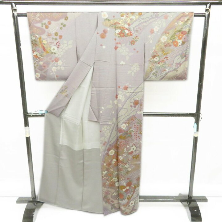 楽天市場】《FINAL PRICE》 【 未使用 】 訪問着 着物 四季の花と宝物 