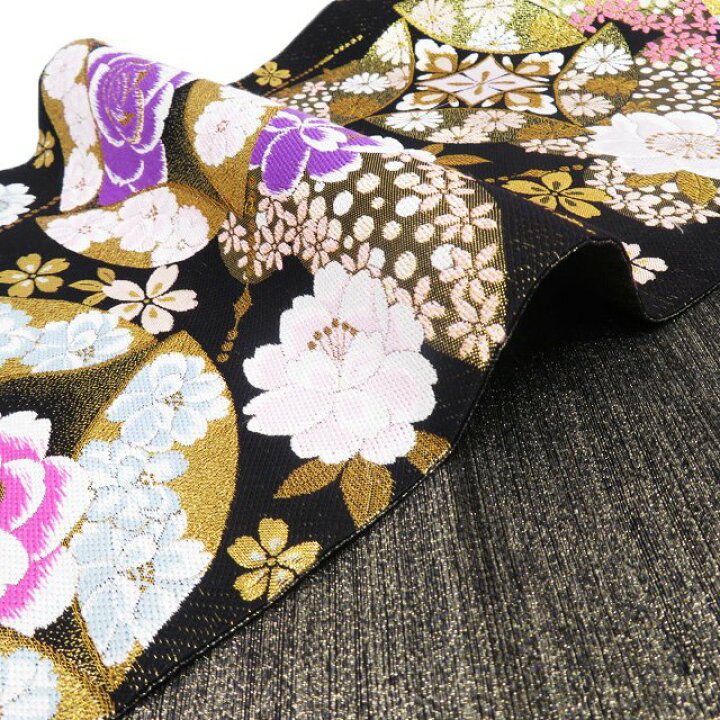 楽天市場】【 中古 】 振袖用 袋帯 リサイクル 着物 七宝に花模様 正絹  