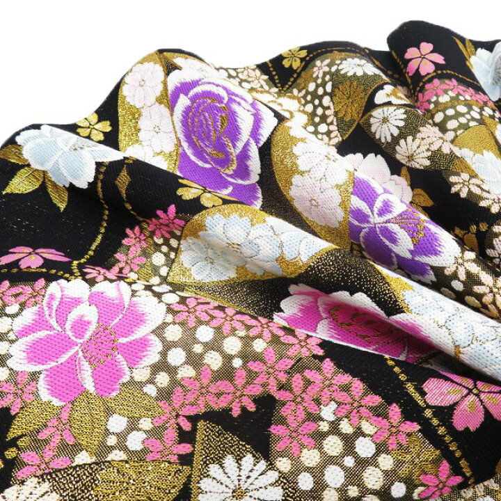 楽天市場】【 中古 】 振袖用 袋帯 リサイクル 着物 七宝に花模様 正絹  