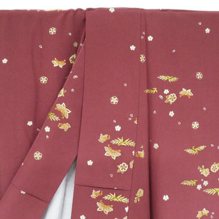 楽天市場】【 未使用 】 小紋 着物 正絹 袷 カジュアル 刺繍 相良刺繍 