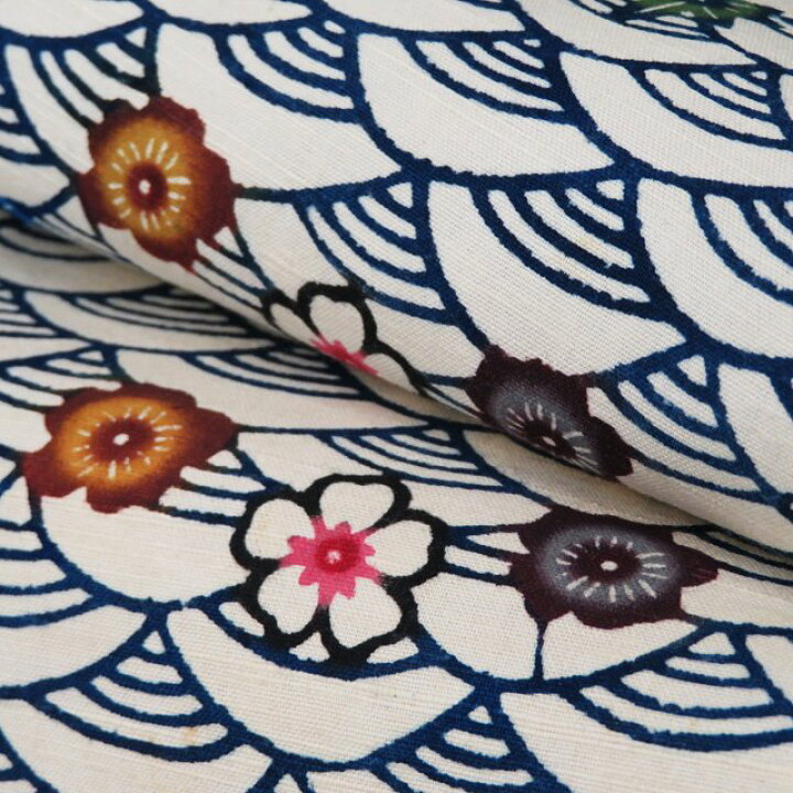 楽天市場】反物 着物 未仕立て 小紋 正絹 紬地 カジュアル 琉球 紅型  