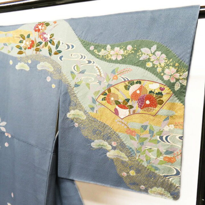 楽天市場】【 中古 】 訪問着 着物 リサイクル 正絹 フォーマル 金駒  