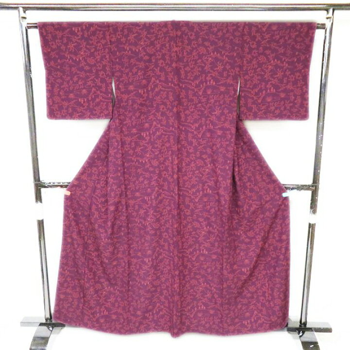 楽天市場】【 中古 】 特選 小紋 リサイクル着物 ポリエステル 袷  