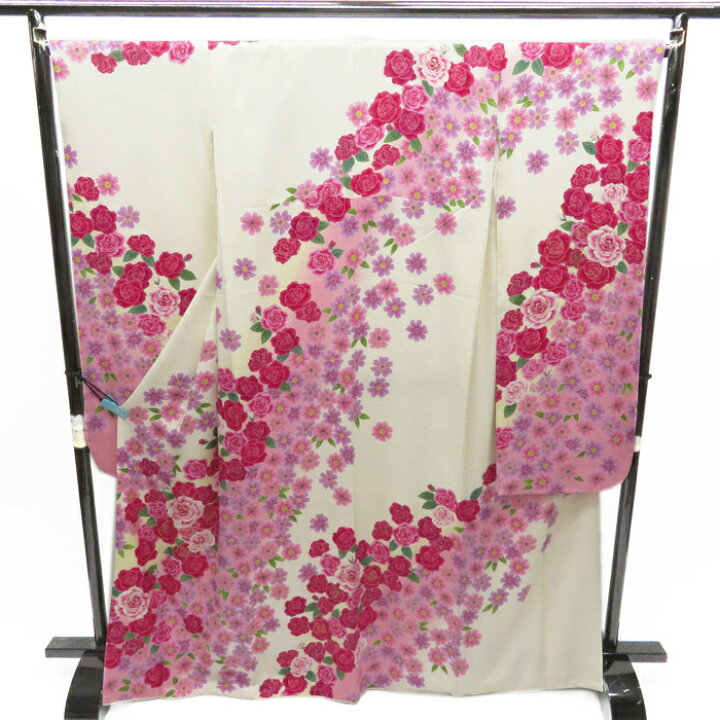 楽天市場】＼ FINAL PRICE ／ 【 中古 】 振袖 リサイクル 着物 銀通し 