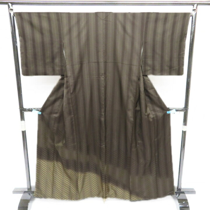 楽天市場】【 中古 】 特選 御召 お召し リサイクル着物 中古 洒落味 