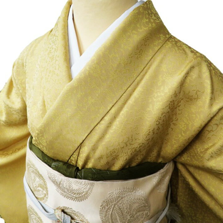 楽天市場】【 中古 】 付下げ 付け下げ 訪問着 リサイクル着物 袷 黄金 